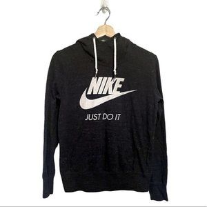 Nike Hoodie "Just Do It" dark Gray women Size M